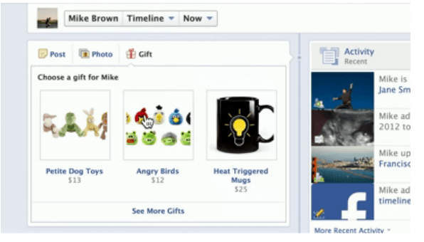 Facebook Gifts Dog Toys, Angry Birds And Heat Triggered Mugs