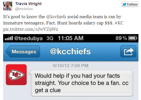 Chiefs Twitter Mistakes Chiefs Twitter Mistakes
