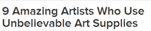 BuzzFeed 9 Amazing Artists BuzzFeed 9 Amazing Artists