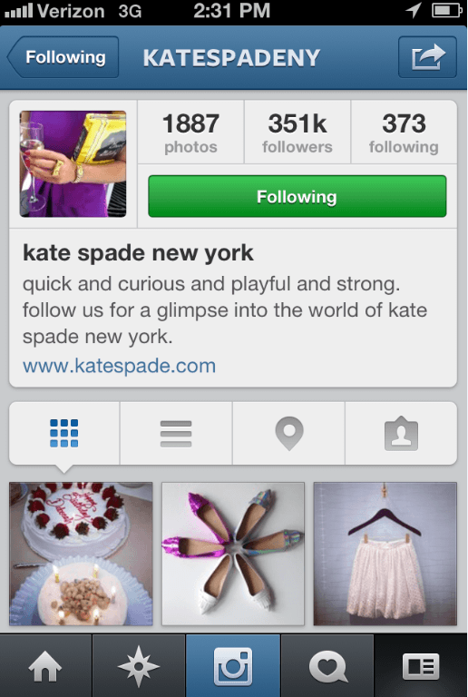 Instagram Kate Spade New York Instagram Kate Spade New York