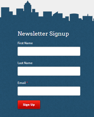 Newsletter Signup Mainstreethost