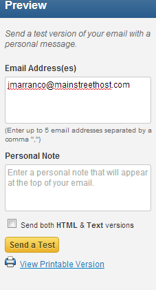 Test Your Emails Test Your Emails