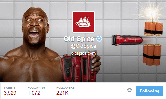 Old Spice Twitter