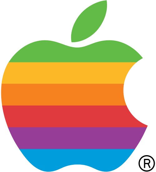 Apple Rainbow Logo Apple Rainbow Logo