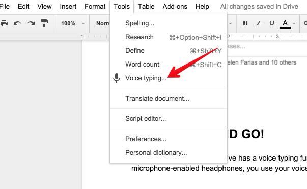 Voice Typing Voice Typing