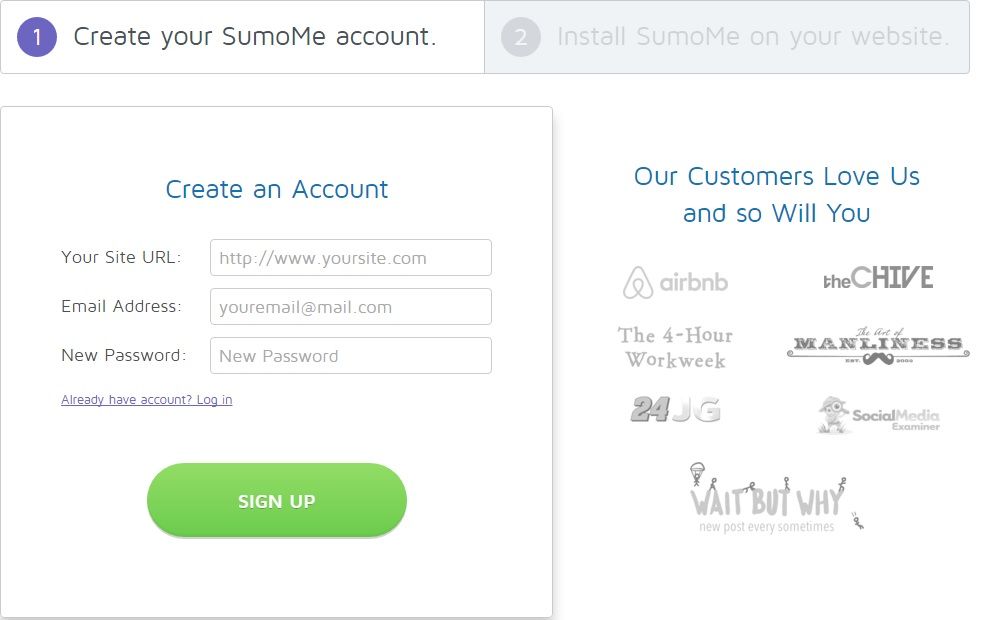 SumoMe Digital Marketing Tools