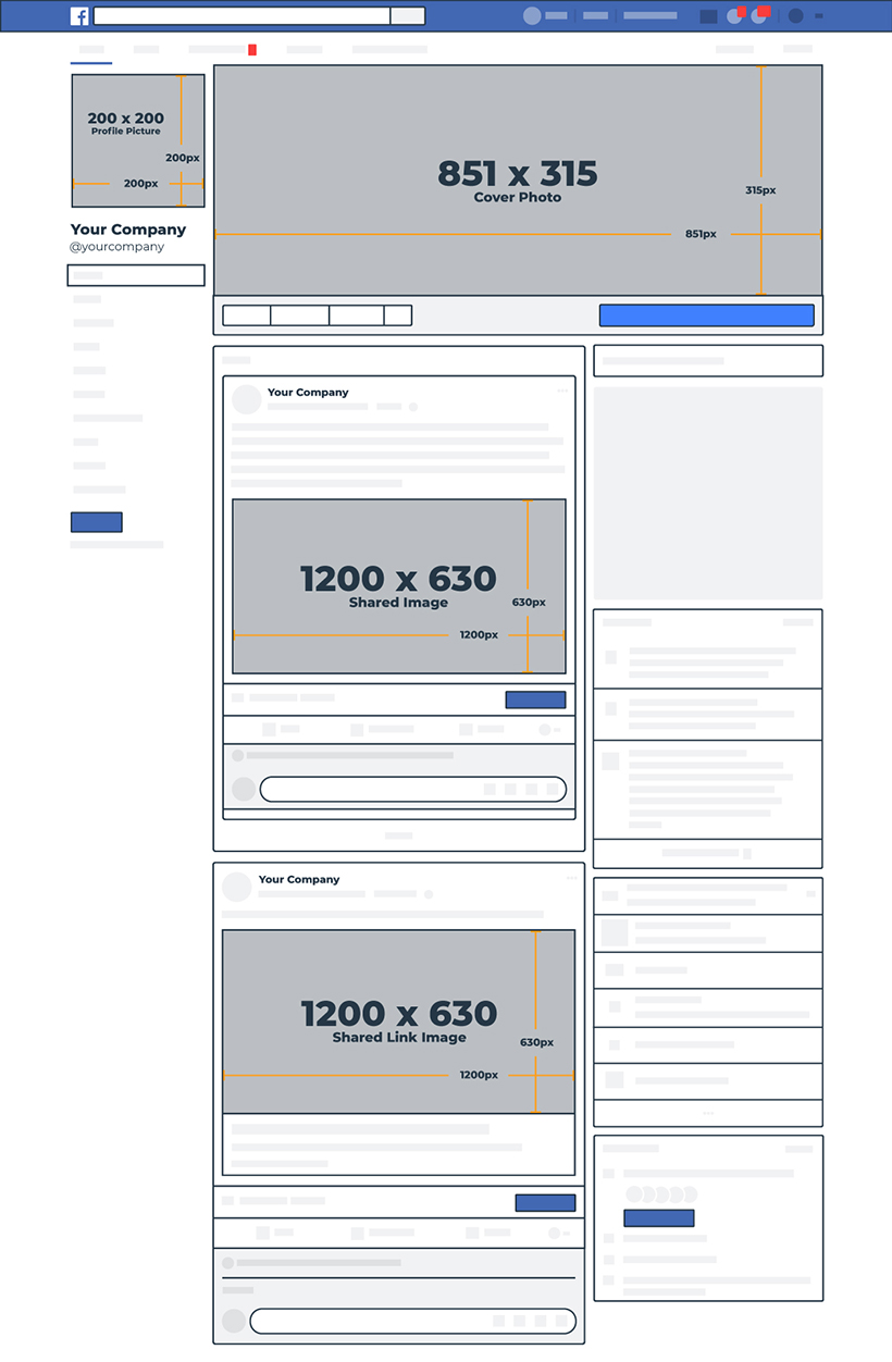 2018 Social Media Image Dimensions Cheat Sheet