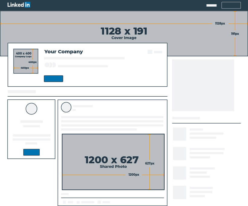 linkedin banner size for mobile