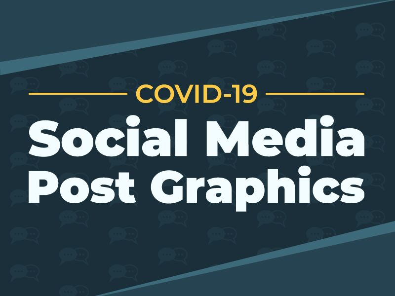 COVID-19 Social Media Post Graphics