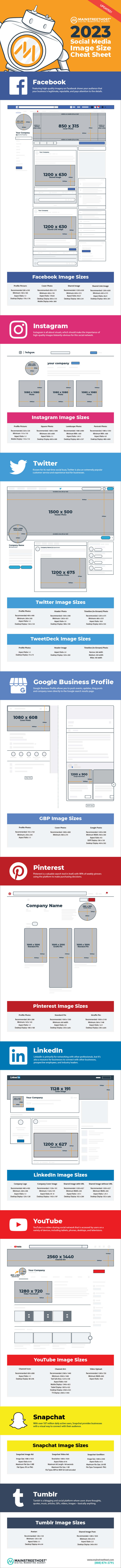 21 Social Media Image Dimensions Cheat Sheet