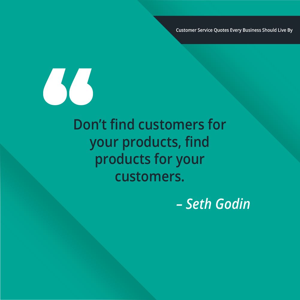 Seth Godin Customer Service Quote #1